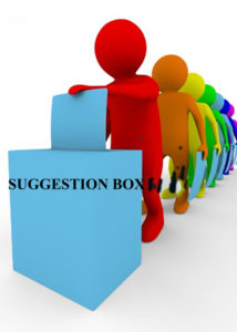 Figure 2 shows a traditional suggestion box used by companies to collect views